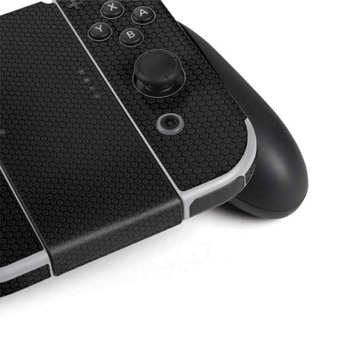 Specialty Vinyl Black Hex Texture Nintendo Switch OLED (2021) Skin